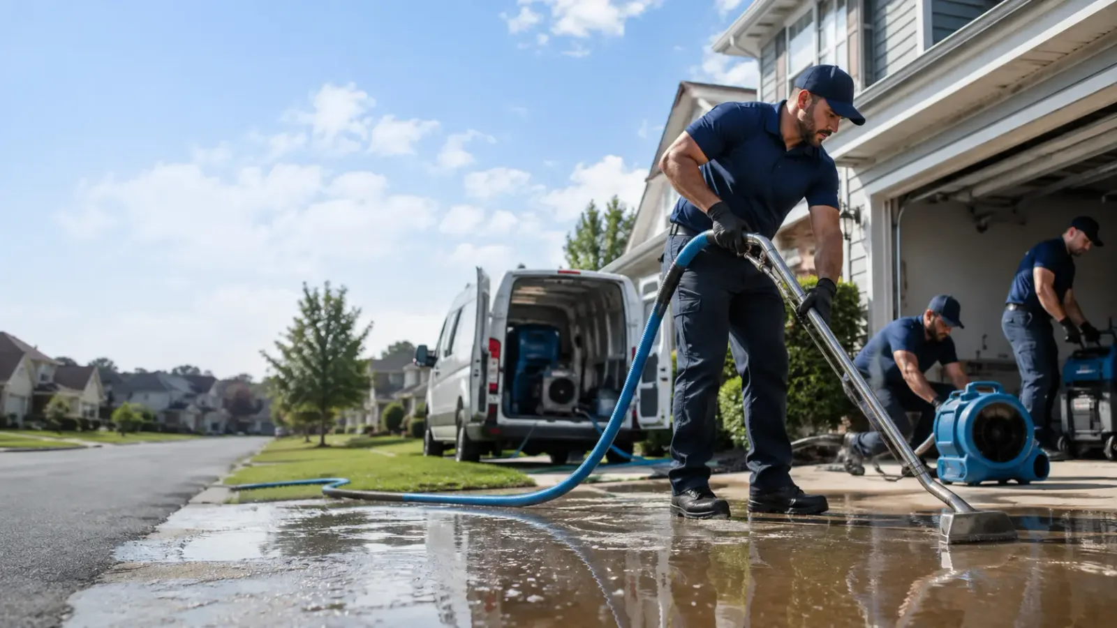 Flood Damage Restoration in Pointblank, TX